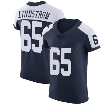 Nike Alec Lindstrom Men's Elite Dallas Cowboys Navy Alternate Vapor Untouchable Jersey