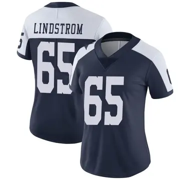 Nike Alec Lindstrom Women's Limited Dallas Cowboys Navy Alternate Vapor Untouchable Jersey