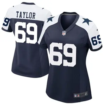 Nike Alex Taylor Women's Game Dallas Cowboys Navy Alternate Jersey