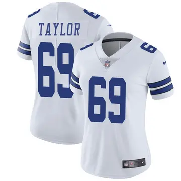 Nike Alex Taylor Women's Limited Dallas Cowboys White Vapor Untouchable Jersey