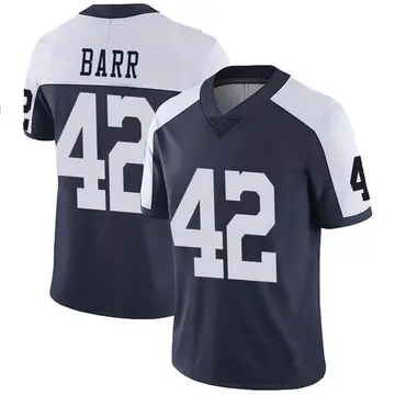 Nike Anthony Barr Men's Limited Dallas Cowboys Navy Alternate Vapor Untouchable Jersey