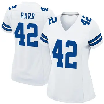 Nike Anthony Barr Women's Game Dallas Cowboys White Jersey