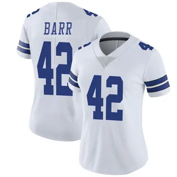 Nike Anthony Barr Women's Limited Dallas Cowboys White Vapor Untouchable Jersey