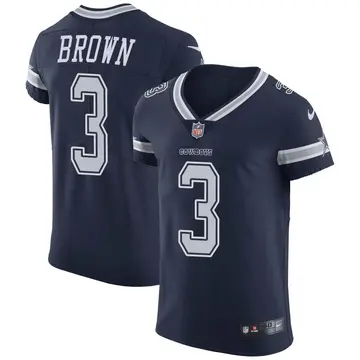 Nike Anthony Brown Men's Elite Dallas Cowboys Navy Team Color Vapor Untouchable Jersey