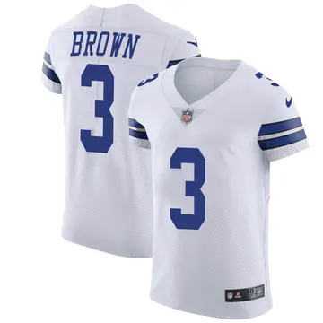 Nike Anthony Brown Men's Elite Dallas Cowboys White Vapor Untouchable Jersey