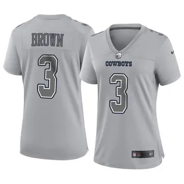 Nike Anthony Brown Women's Game Dallas Cowboys Gray Atmosphere Fashion Jersey