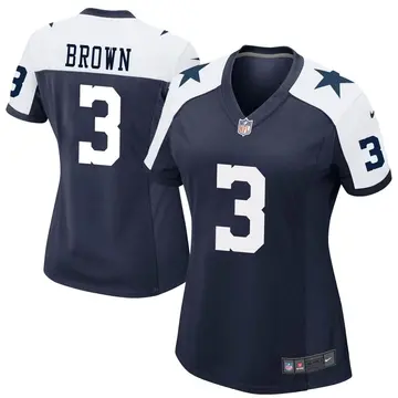 Nike Anthony Brown Women's Game Dallas Cowboys Navy Alternate Jersey