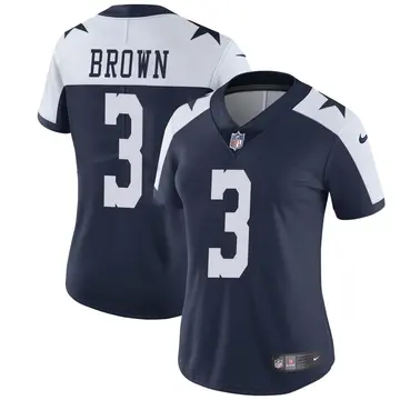 Nike Anthony Brown Women's Limited Dallas Cowboys Navy Alternate Vapor Untouchable Jersey