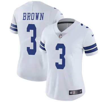Nike Anthony Brown Women's Limited Dallas Cowboys White Vapor Untouchable Jersey
