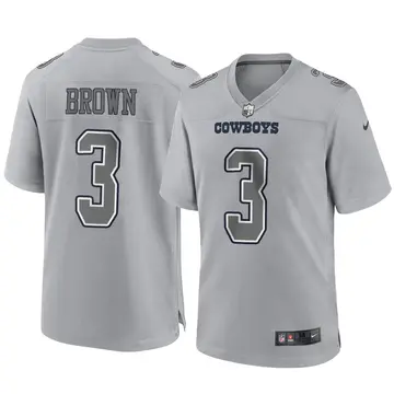 Nike Anthony Brown Youth Game Dallas Cowboys Gray Atmosphere Fashion Jersey