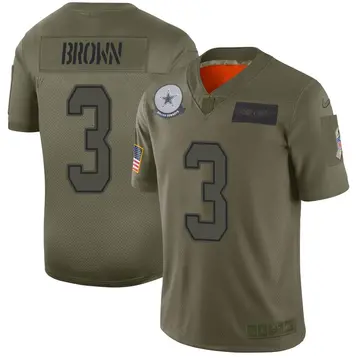 Nike Anthony Brown Youth Limited Dallas Cowboys Camo 2019 Salute to Service Jersey
