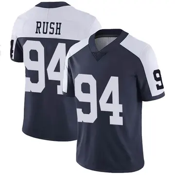 Nike Anthony Rush Men's Limited Dallas Cowboys Navy Alternate Vapor Untouchable Jersey