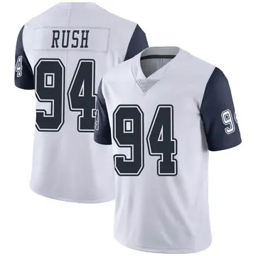 Nike Anthony Rush Youth Limited Dallas Cowboys White Color Rush Vapor Untouchable Jersey