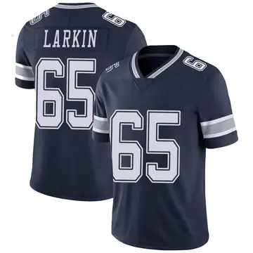 Nike Austin Larkin Men's Limited Dallas Cowboys Navy Team Color Vapor Untouchable Jersey