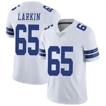 Nike Austin Larkin Men's Limited Dallas Cowboys White Vapor Untouchable Jersey