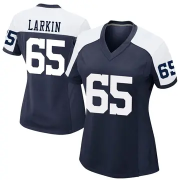 Nike Austin Larkin Women's Game Dallas Cowboys Navy Alternate Jersey