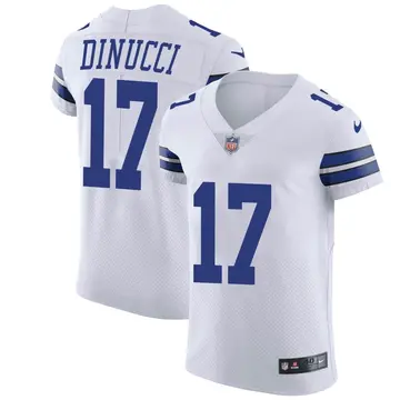Nike Ben DiNucci Men's Elite Dallas Cowboys White Vapor Untouchable Jersey
