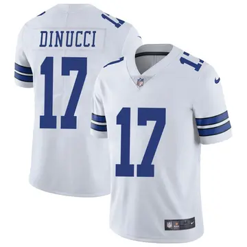 Nike Ben DiNucci Men's Limited Dallas Cowboys White Vapor Untouchable Jersey
