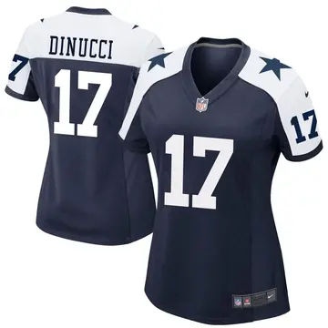 Nike Ben DiNucci Women's Game Dallas Cowboys Navy Alternate Jersey