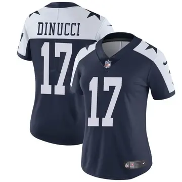 Nike Ben DiNucci Women's Limited Dallas Cowboys Navy Alternate Vapor Untouchable Jersey