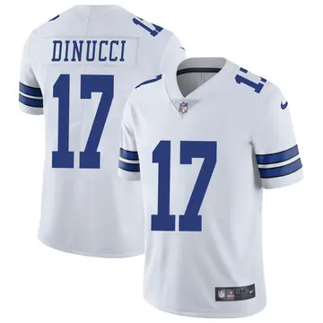 Nike Ben DiNucci Youth Limited Dallas Cowboys White Vapor Untouchable Jersey