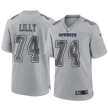 Nike Bob Lilly Men's Game Dallas Cowboys Gray Atmosphere Fashion Jersey