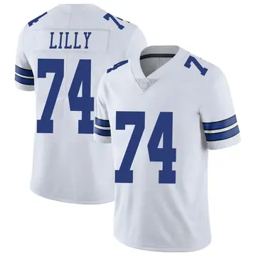 Nike Bob Lilly Men's Limited Dallas Cowboys White Vapor Untouchable Jersey