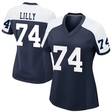 Nike Bob Lilly Women's Game Dallas Cowboys Navy Alternate Jersey