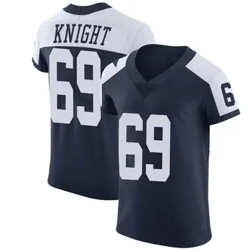 Nike Brandon Knight Men's Elite Dallas Cowboys Navy Alternate Vapor Untouchable Jersey