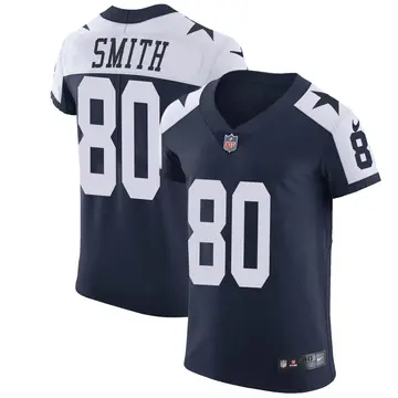 Nike Brandon Smith Men's Elite Dallas Cowboys Navy Alternate Vapor Untouchable Jersey