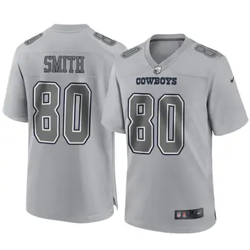 Nike Brandon Smith Men's Game Dallas Cowboys Gray Atmosphere Fashion Jersey