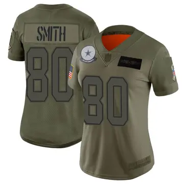 Nike Brandon Smith Women's Limited Dallas Cowboys Camo 2019 Salute to Service Jersey