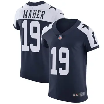 Nike Brett Maher Men's Elite Dallas Cowboys Navy Alternate Vapor Untouchable Jersey