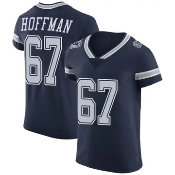 Nike Brock Hoffman Men's Elite Dallas Cowboys Navy Team Color Vapor Untouchable Jersey