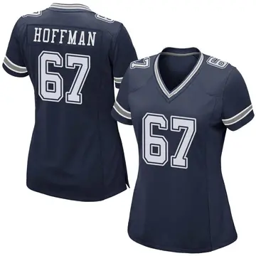 Nike Brock Hoffman Women's Game Dallas Cowboys Navy Team Color Jersey