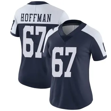 Nike Brock Hoffman Women's Limited Dallas Cowboys Navy Alternate Vapor Untouchable Jersey