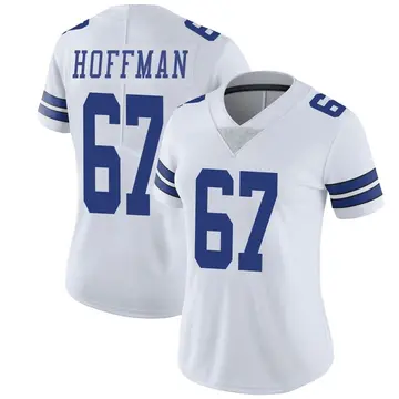 Nike Brock Hoffman Women's Limited Dallas Cowboys White Vapor Untouchable Jersey