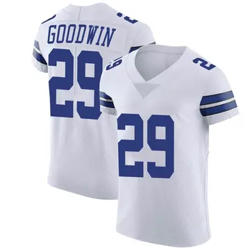 Nike C.J. Goodwin Men's Elite Dallas Cowboys White Vapor Untouchable Jersey