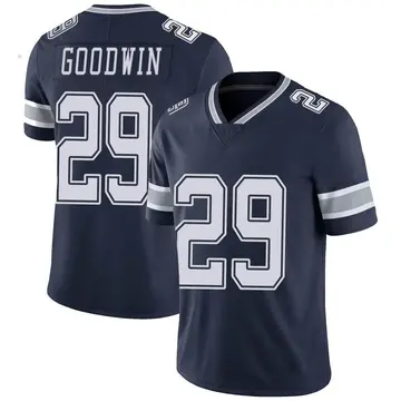 Nike C.J. Goodwin Men's Limited Dallas Cowboys Navy Team Color Vapor Untouchable Jersey