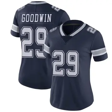 Nike C.J. Goodwin Women's Limited Dallas Cowboys Navy Team Color Vapor Untouchable Jersey