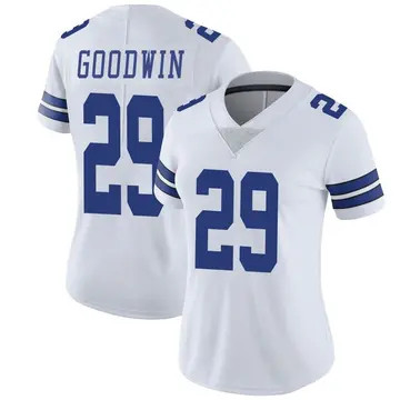 Nike C.J. Goodwin Women's Limited Dallas Cowboys White Vapor Untouchable Jersey