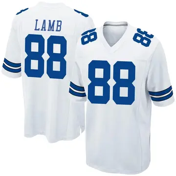 Nike CeeDee Lamb Men's Game Dallas Cowboys White Jersey