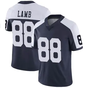 Nike CeeDee Lamb Men's Limited Dallas Cowboys Navy Alternate Vapor Untouchable Jersey