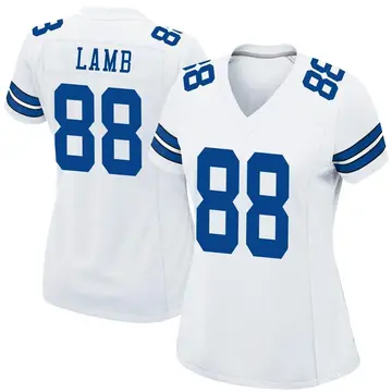 Nike CeeDee Lamb Women's Game Dallas Cowboys White Jersey