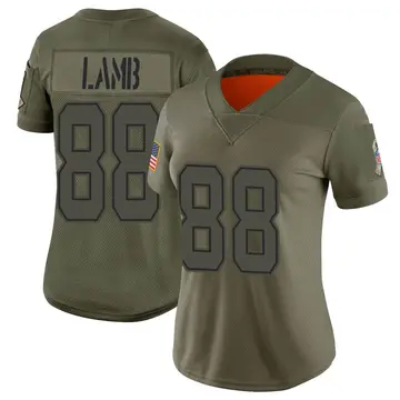Nike CeeDee Lamb Women's Limited Dallas Cowboys Camo 2019 Salute to Service Jersey