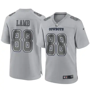 Nike CeeDee Lamb Youth Game Dallas Cowboys Gray Atmosphere Fashion Jersey