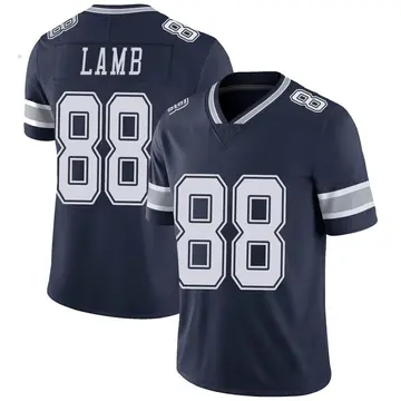 Nike CeeDee Lamb Youth Limited Dallas Cowboys Navy Team Color Vapor Untouchable Jersey