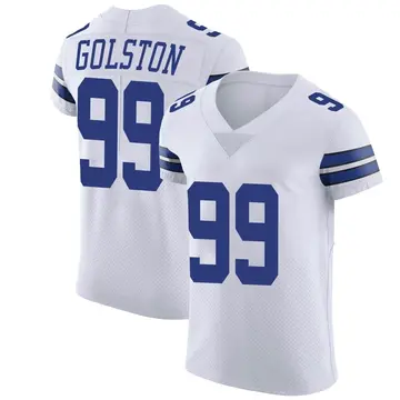Nike Chauncey Golston Men's Elite Dallas Cowboys White Vapor Untouchable Jersey