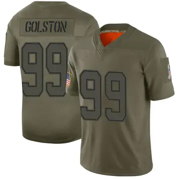 Nike Chauncey Golston Youth Limited Dallas Cowboys Camo 2019 Salute to Service Jersey