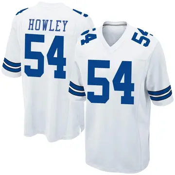 Nike Chuck Howley Men's Game Dallas Cowboys White Jersey